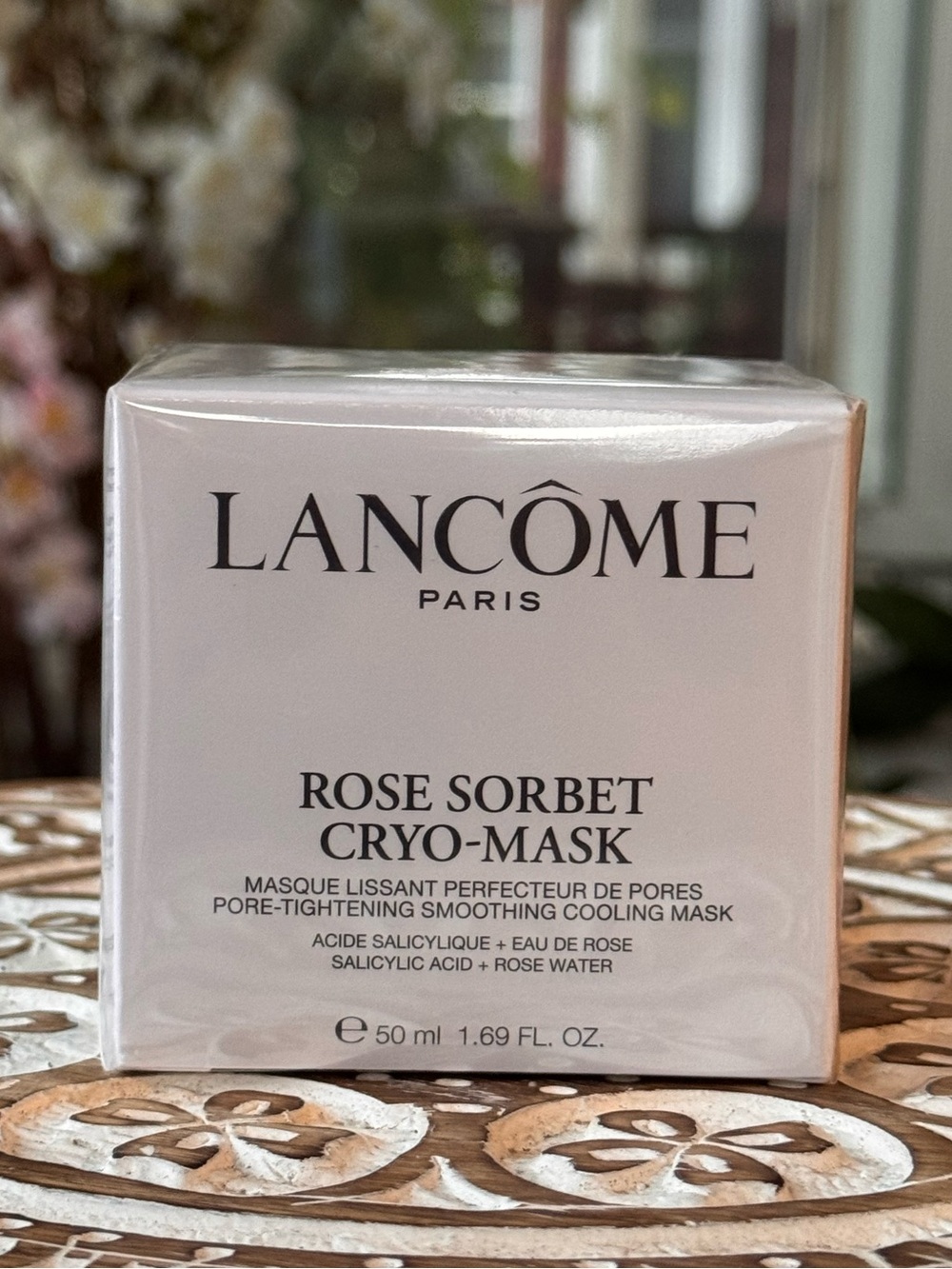 Brand new and sealed Lancôme Rose Sorbet Cryo-Mask.